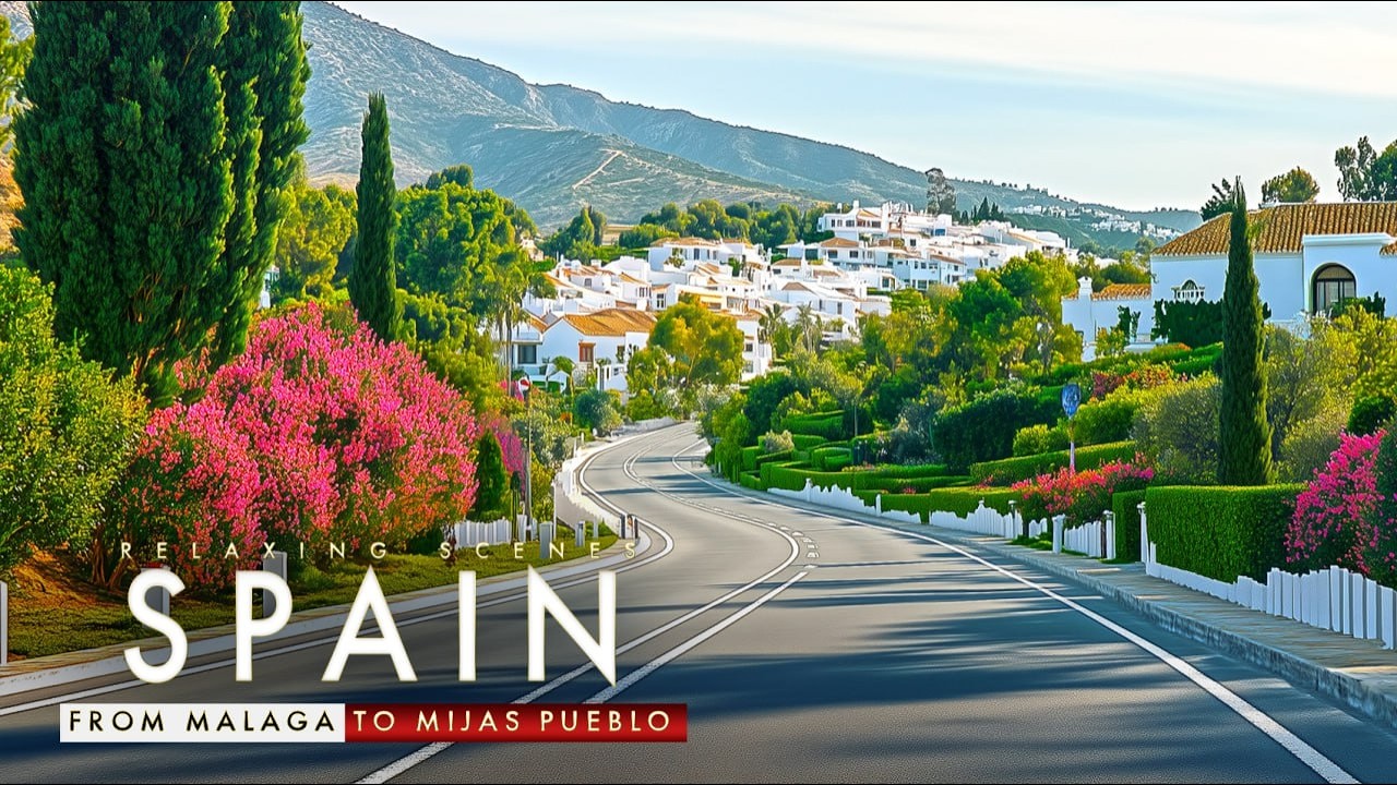 From Malaga to the Donkey Village | A Magical Summer Drive to Mijas