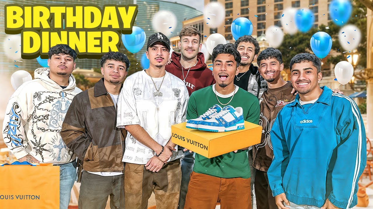 УЖИН В ДЕНЬ РОЖДЕНИЯ ЗА 2000$ С LOS BOYZ! *5 ЗВЕЗД*