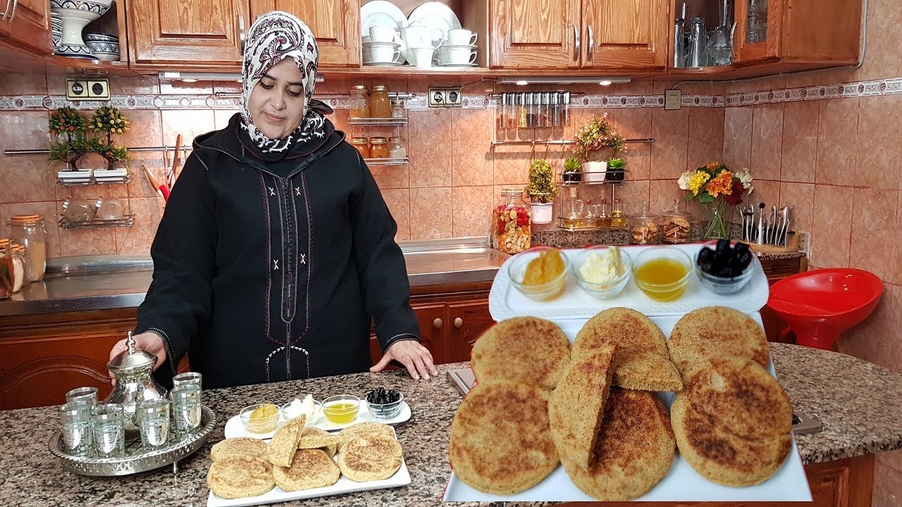 حريشات بدقيق القمح الكامل للفطور دغيا كايوجدو