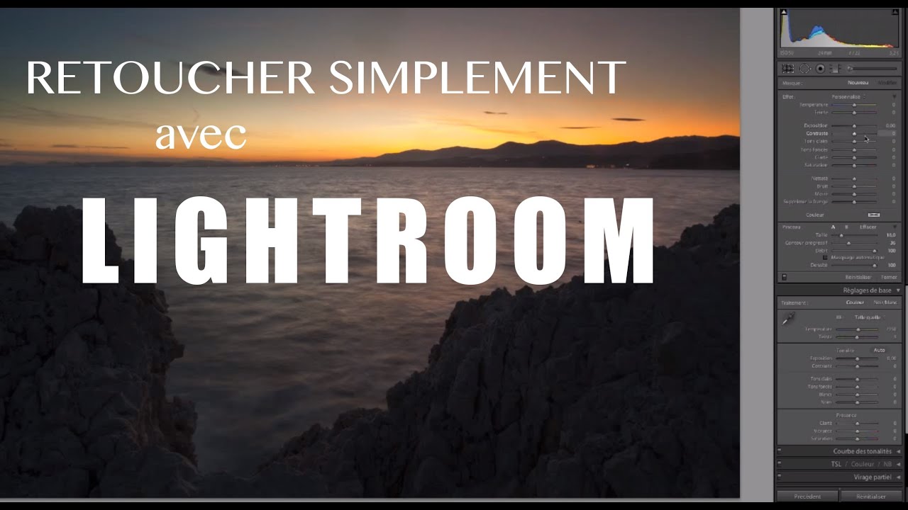 Retouche Photo sur Lightroom