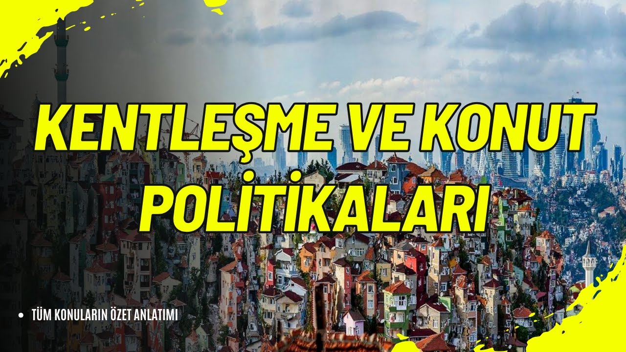 🏙️ Kentleşme ve Konut Politikaları: Şehirlerin Geleceğini Şekillendirin! 🏡🌍