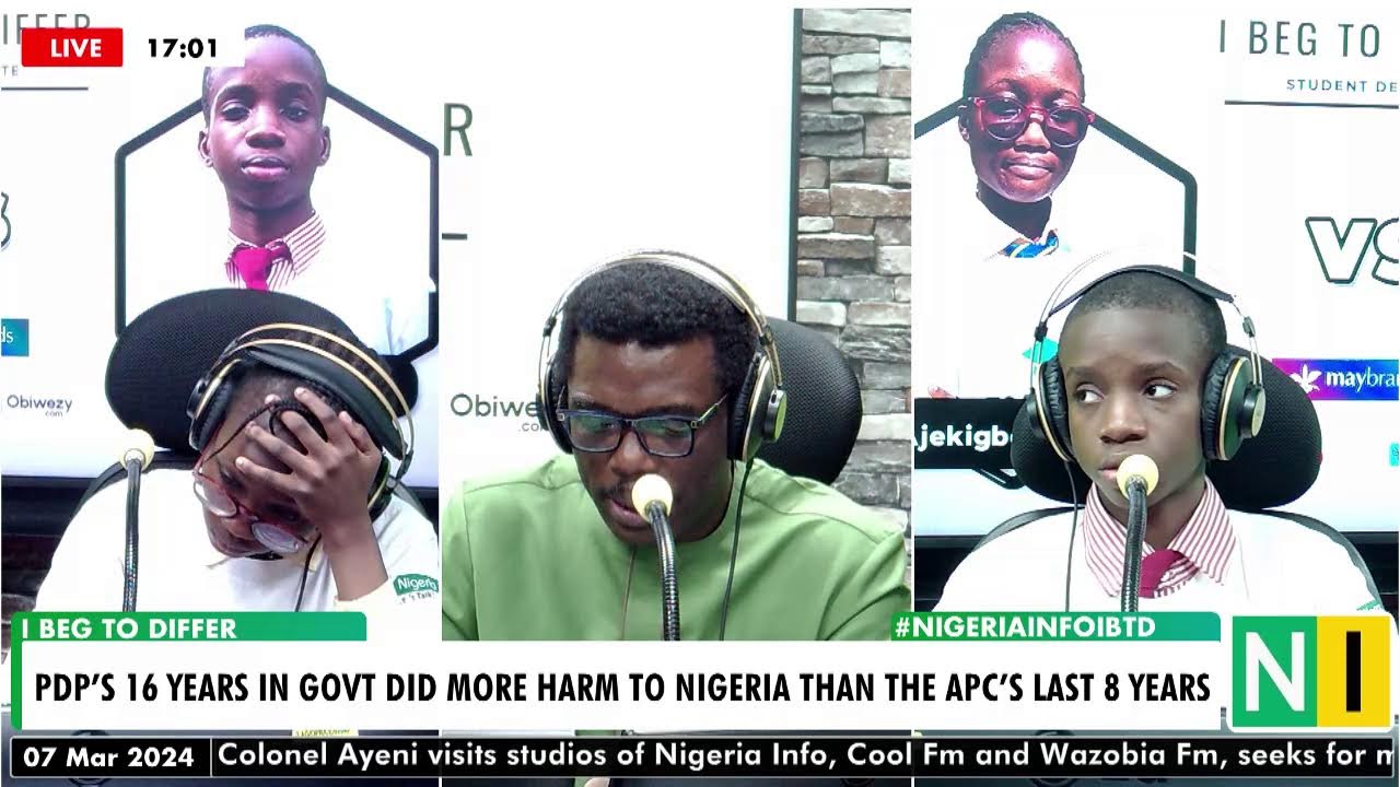 Debate: PDP’s 16 Years In Government Did More Harm to Nigeria Than The APC’s Last 8 Years