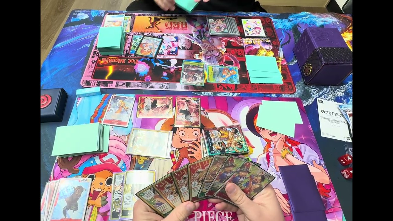 OP16 RG Luffy Ace VS UY Nami One Piece TCG