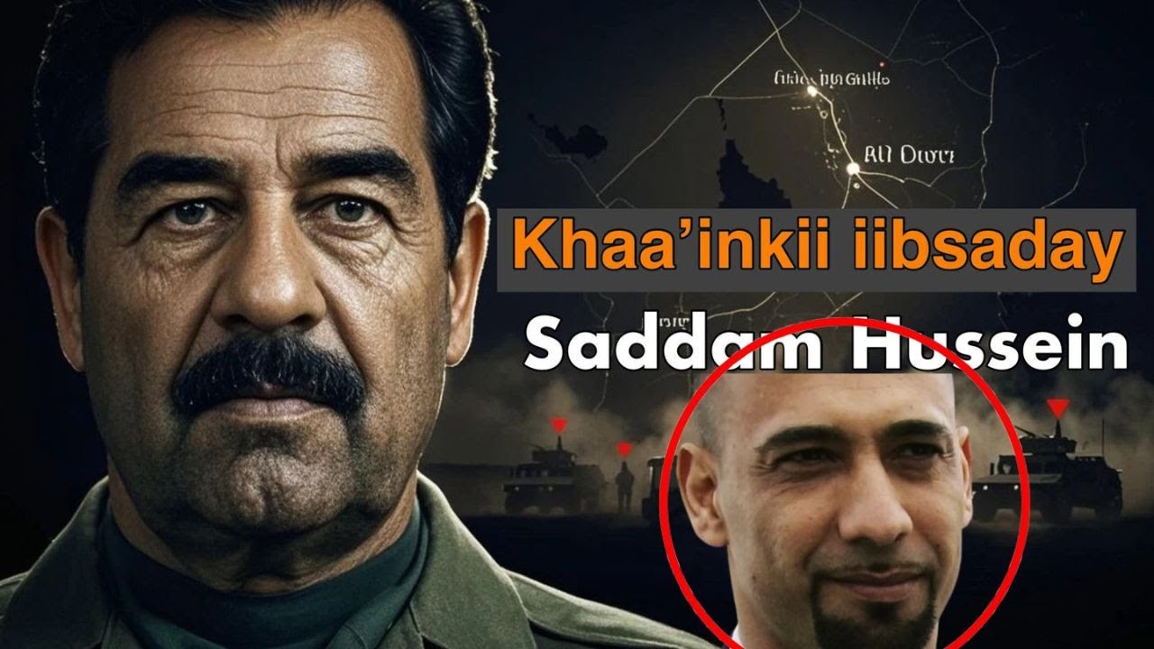 Kumuu ahaa Ninkii Ciidamada Mareeykanka u Basaasay Halka uu Ku Dhuumanayay Saddam Hussein?