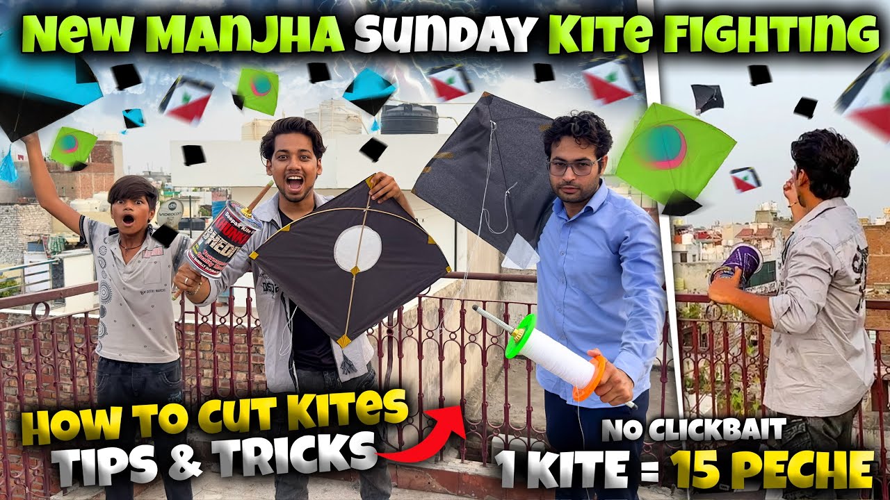 New Manjha +Testing | Kite Cutting Tips and Tricks | Kite flying 2026 | Kite vlogs | Patang Ki Video