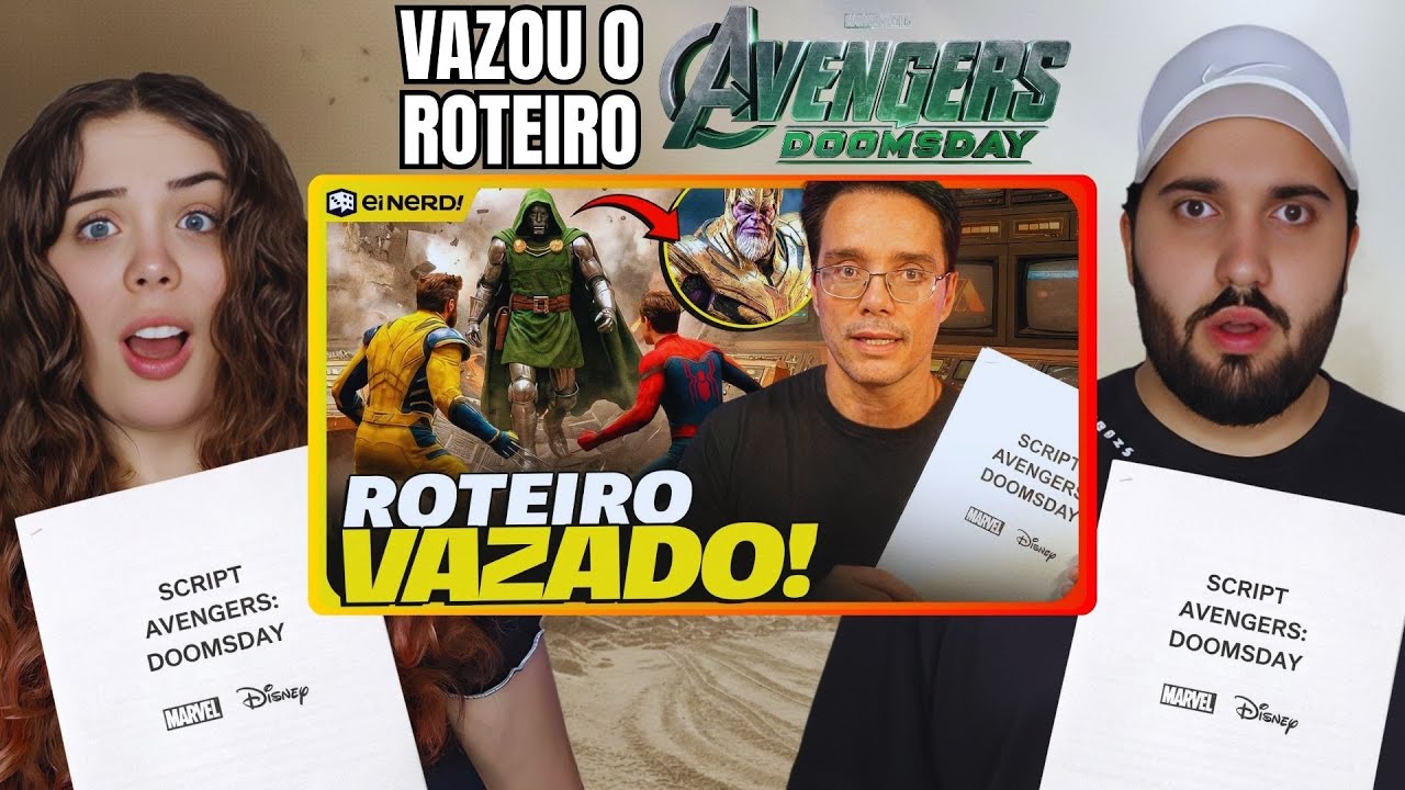 REAGINDO a VAZOU O ROTEIRO DE VINGADORES DOOMSDAY [Ei Nerd]