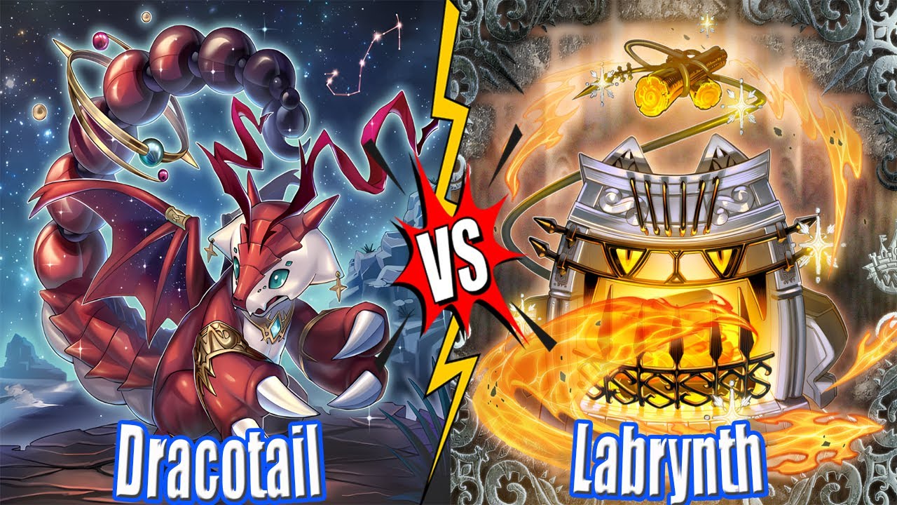 Dracotail vs Labrynth & Dracotail vs K9 Vanquish Soul - NEW BANLIST DB Yu-Gi-Oh!
