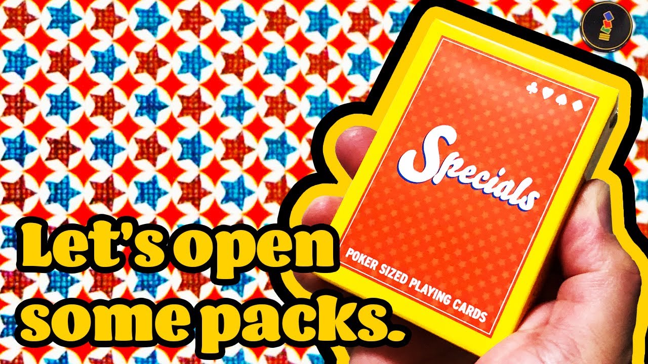 These sure are SPECIAL! Let's check out Legends Playing Card Company's very own SPECIALS DECK! LPCC