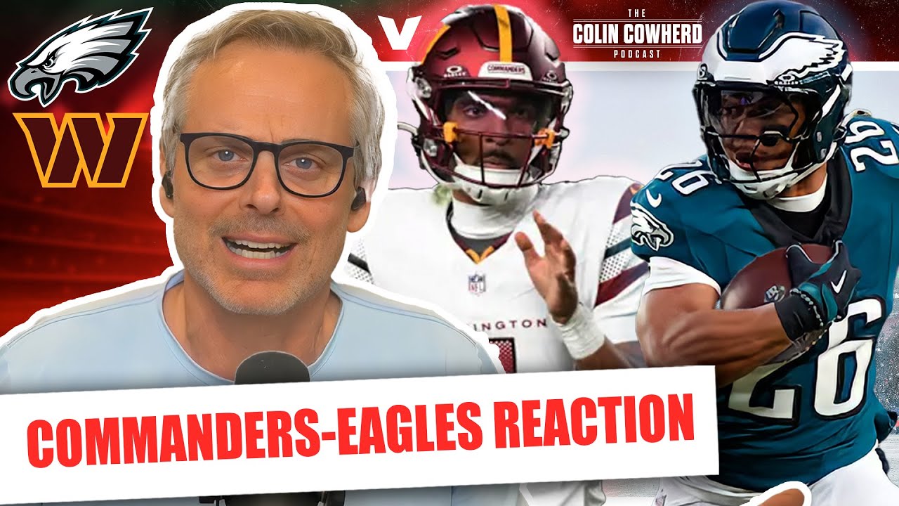 Commanders-Eagles Reaction: Saquon Barkley lifts Philadelphia to Super Bowl | Colin Cowherd NFL
