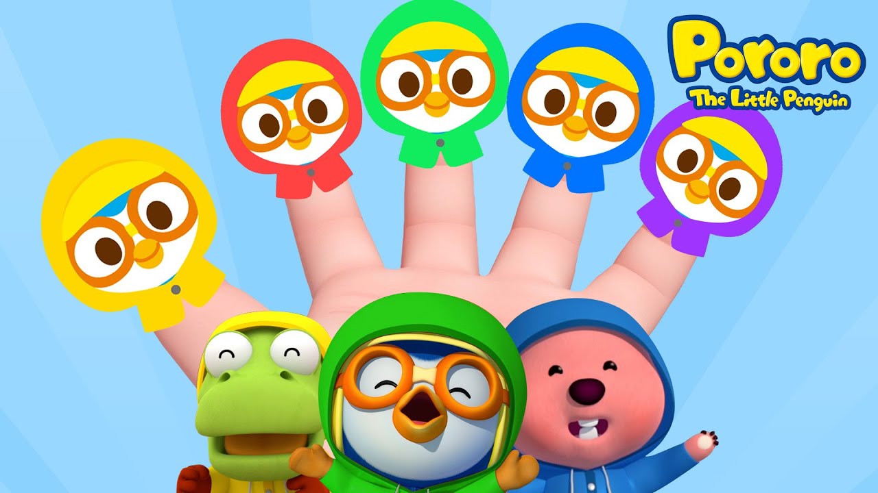 Pororo Finger Family | 1,2,3,4,5! | Finger Family Song🖐 | Pororo Nursery Rhymes for Kids