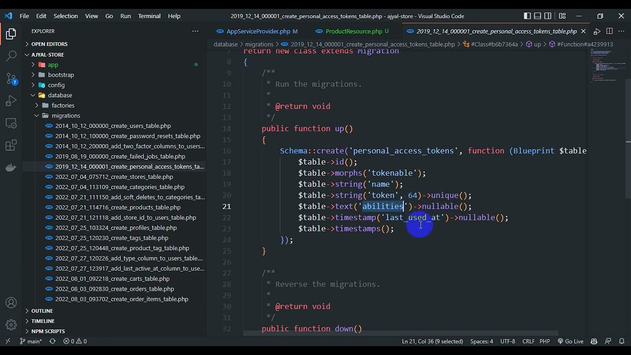 14.3 - API Authentication - Laravel Sanctum