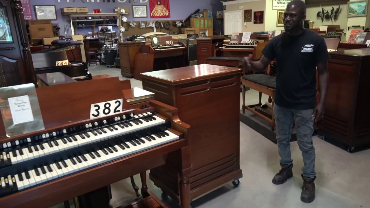 Two of the most rare Hammond B3s at Keyboard Exchange International