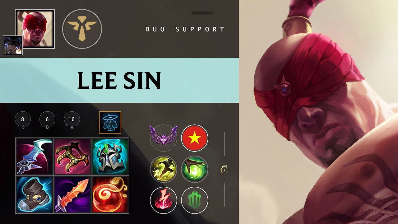 Lee Sin Support vs Annie - VN Master Patch 26.08