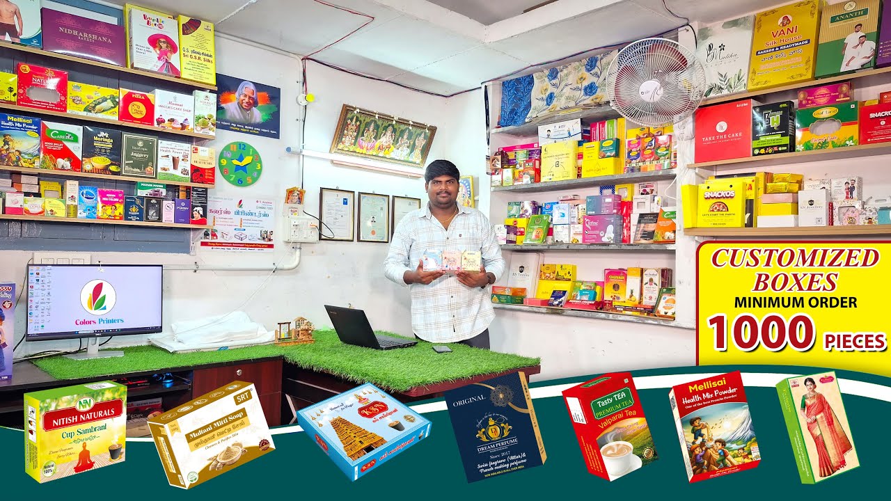 We are manufacturing all kind of packing boxes, labels, sticker, posters, brochure,  etc,