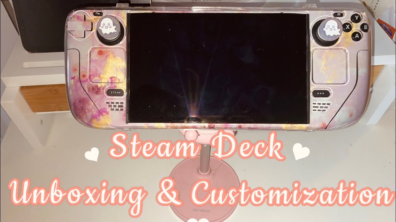Unboxing & Customizing The Steam Deck