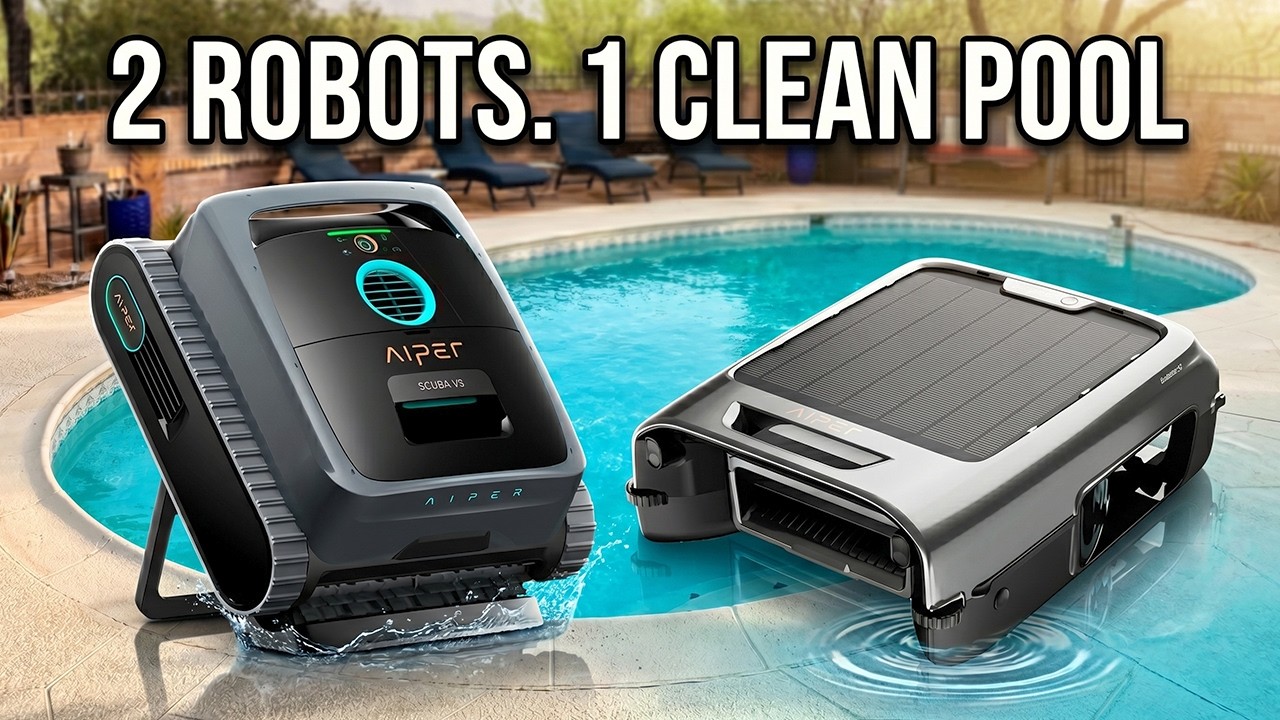 Aiper Scuba V3 + EcoSurfer S2 &mdash; идеальный дуэт для чистки бассейна?
