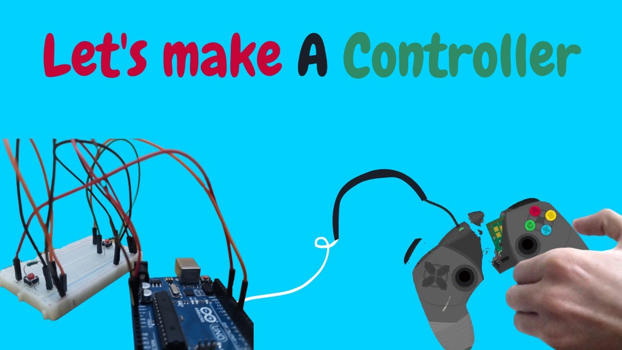 How to make your own gamepad(with Arduino Uno)
