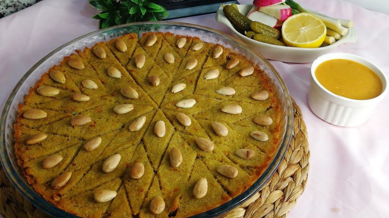 كبة بالصينية بمحضرة الطعام بدون ماكينة كبة بالنكهة الأصلية