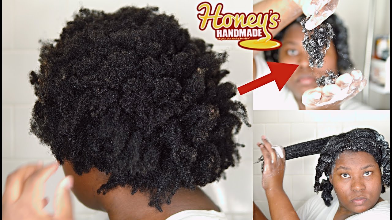 this was interesting....  WASH TO STYLE USING HONEY'S HANDMADE 4C4Bhair | Bubs Bee
