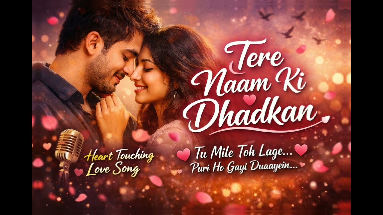 Tere Naam Ki Dhadkan ❤️ | Heart Touching Love Song 2026 | New Hindi Romantic Song