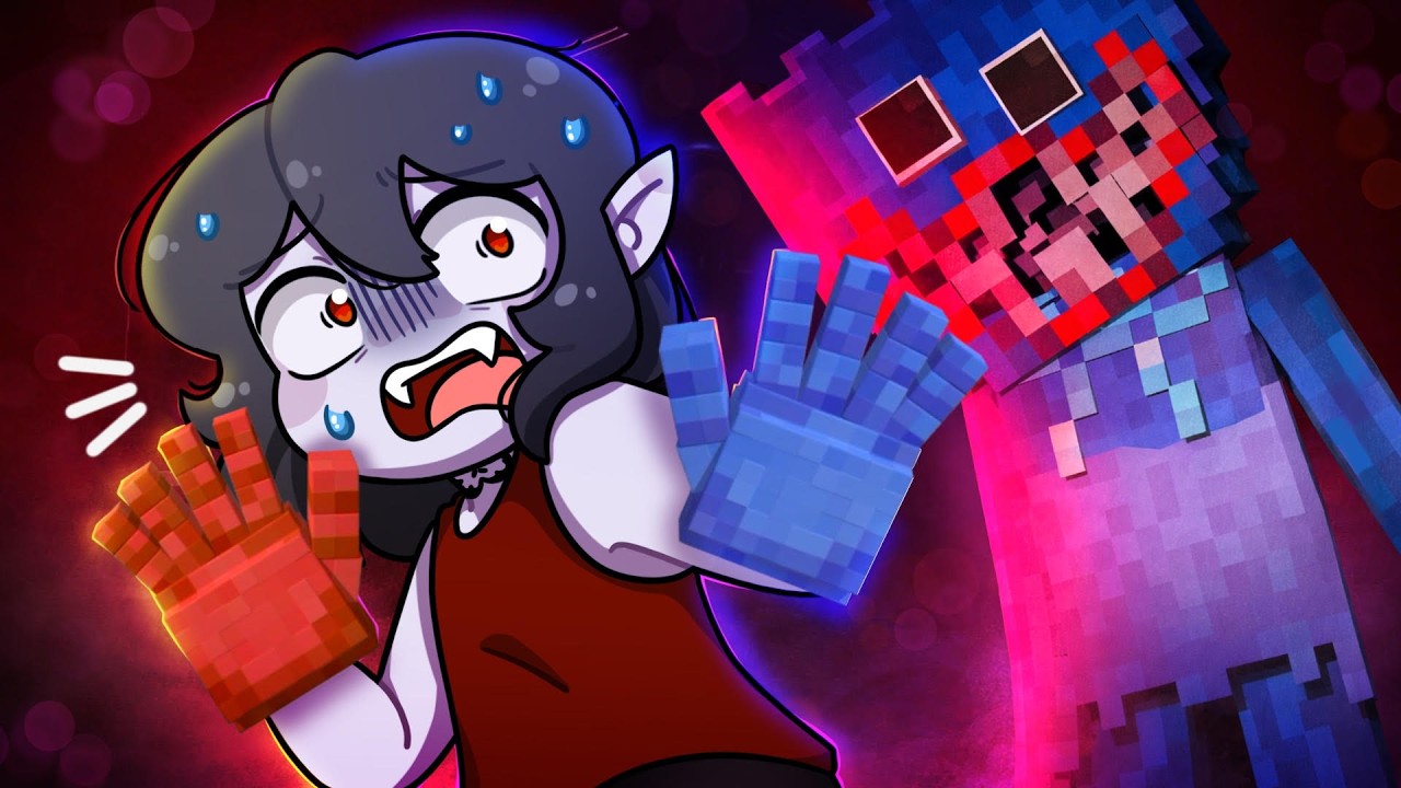 o HUGGY WUGGY ME PERSEGUIU no MINECRAFT!
