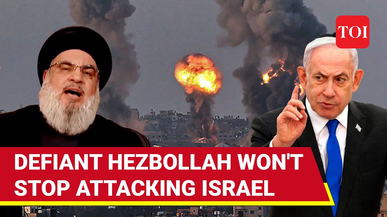 Hezbollah Goes All-out In War Against Israel; Katyusha Rockets Pound Kiryat Shmona | Watch