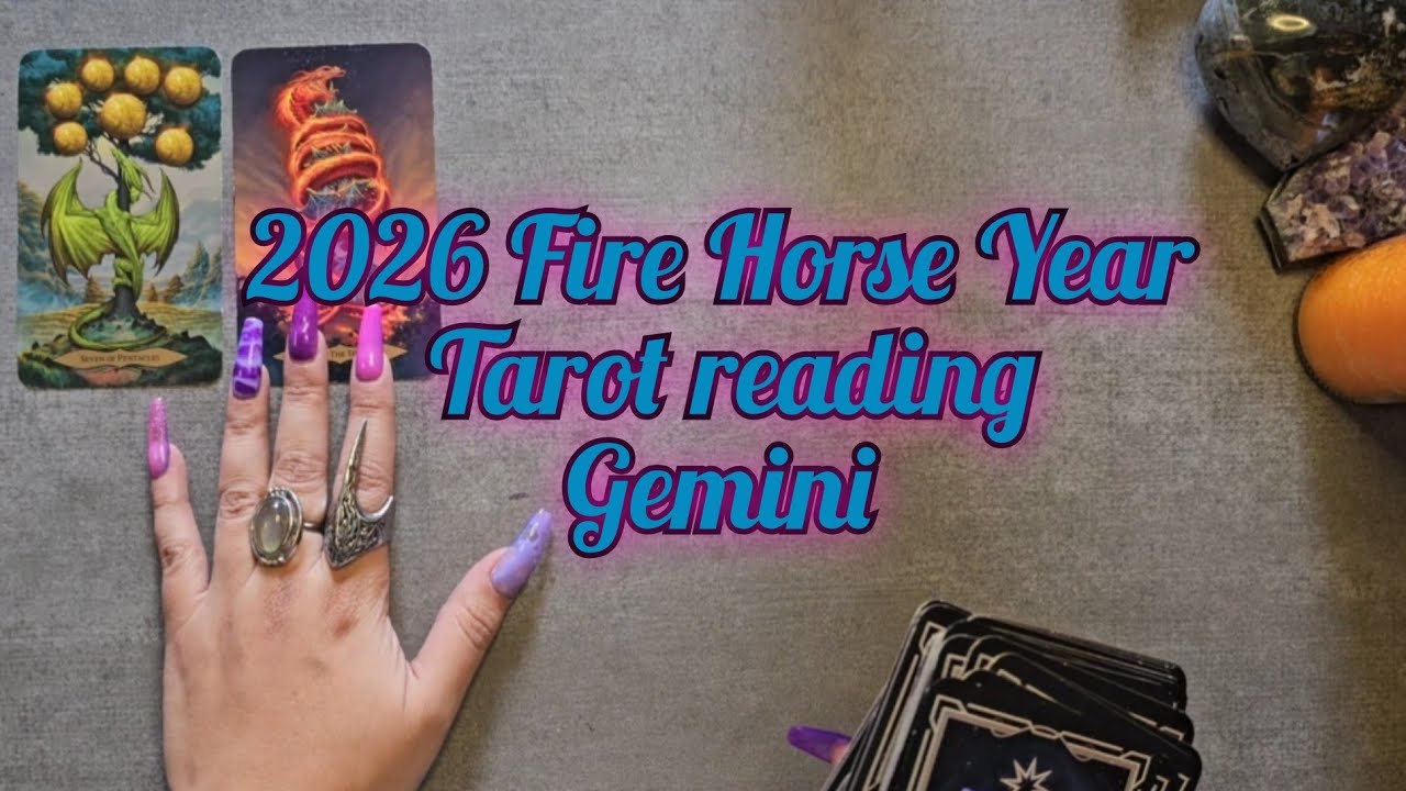 2026 Fire Horse Year Tarot reading || Gemini