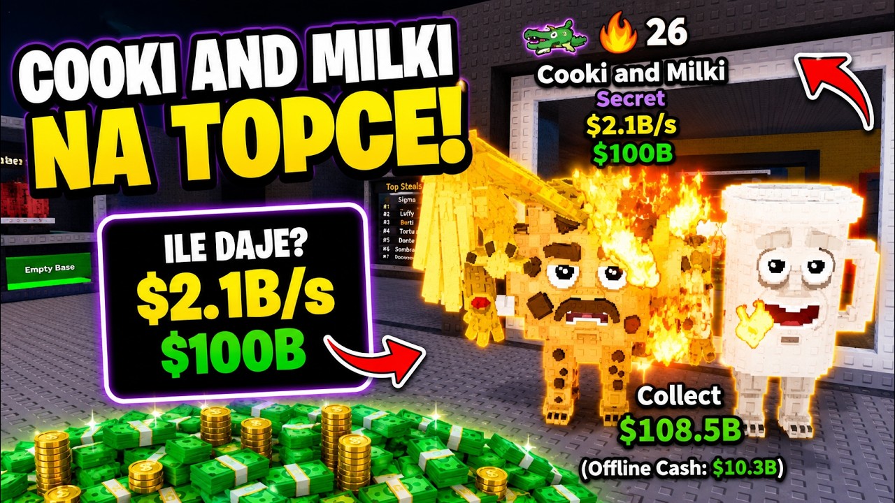 🔖GRUBOO!!💦COOKIE AND MILKI 2 B/S NA TOPCE!!🧠 #shortslive #shorts #roblox