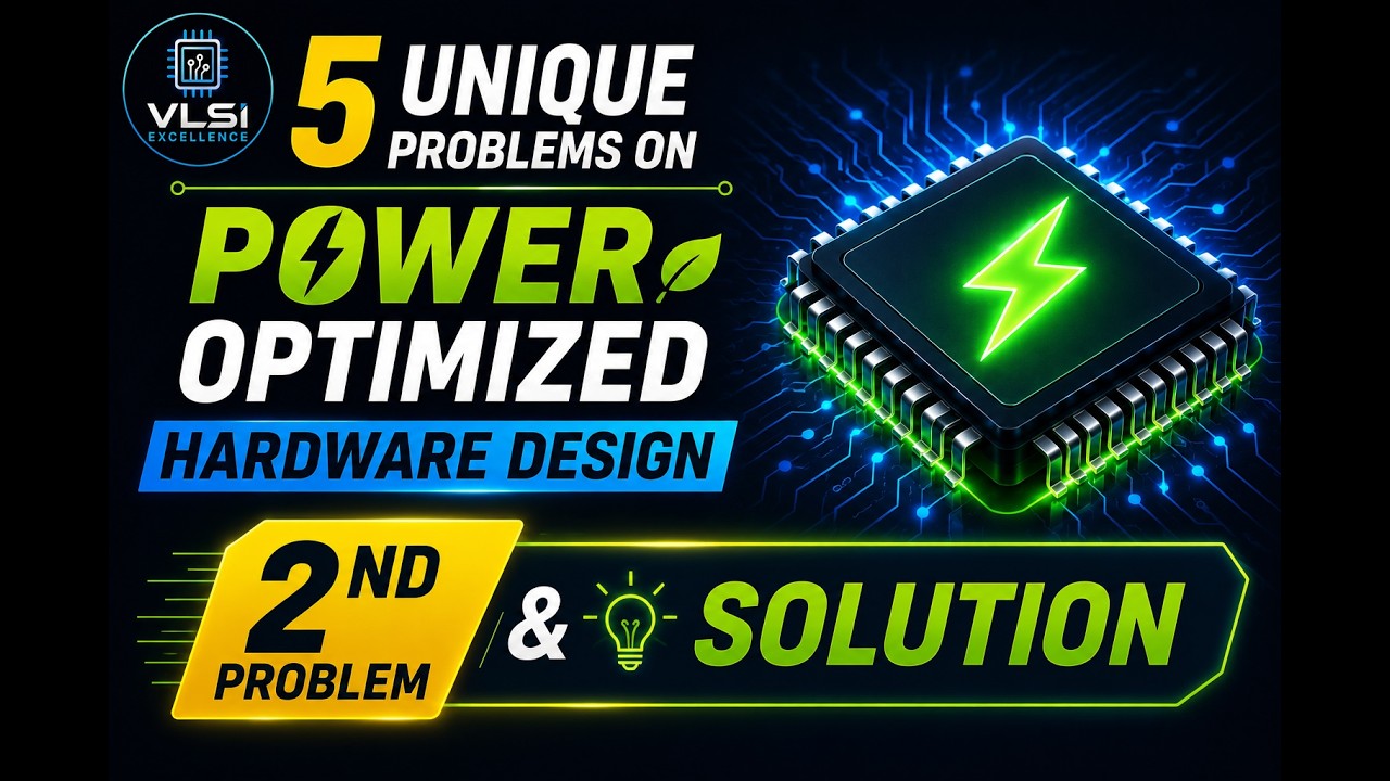 Interview Question #02 | Dynamic Power Optimization | Data Gating | Low Power VLSI Design ✍️