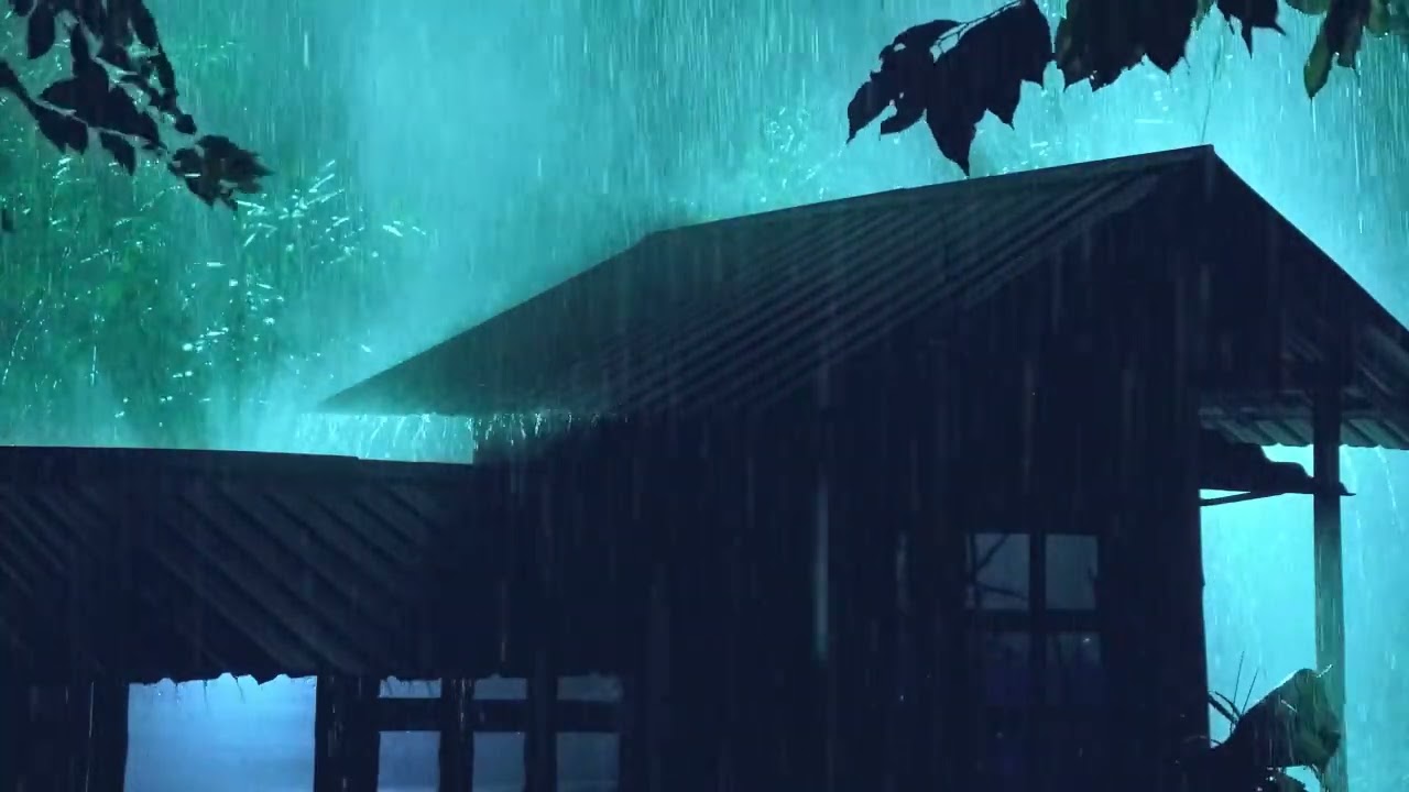 ⛈️ Let the Rain Fill Every Corner | Thunder in the Distance – Let Thoughts Slowly Fade Away