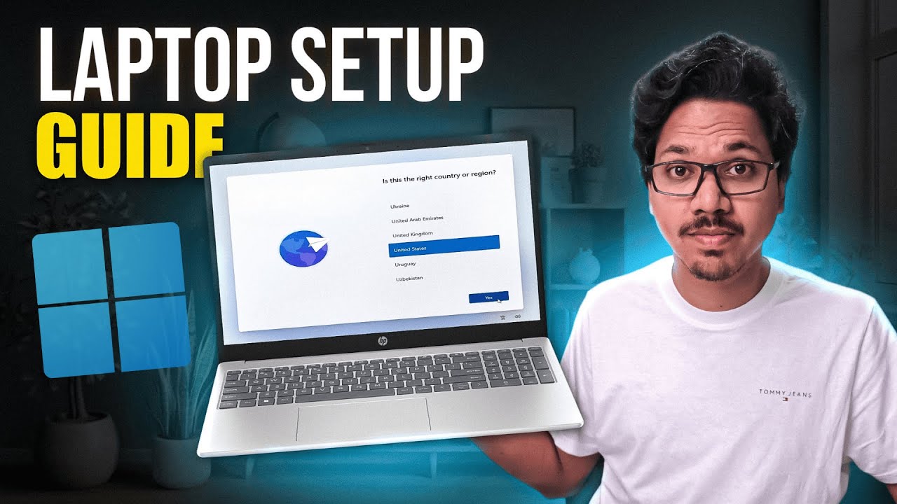 How to SETUP a New LAPTOP 🤔 The 5 Step Easy GUIDE 💡