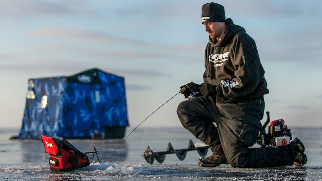 Early Ice Upper Red Lake Walleyes -- 