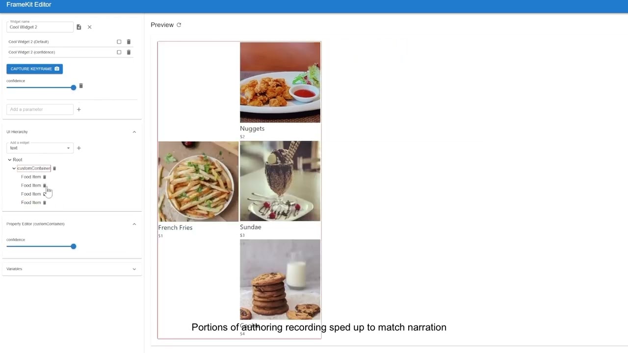 FrameKit: A Tool for Authoring Adaptive UIs Using Keyframes