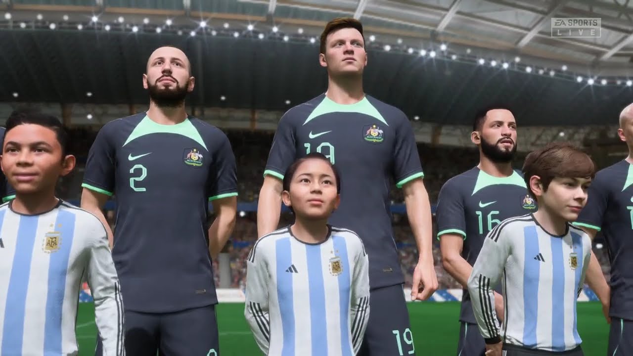 Аргентина против Австралии | Отборочный матч чемпионата мира по футболу FIFA 2026 | Геймплей FIFA 23