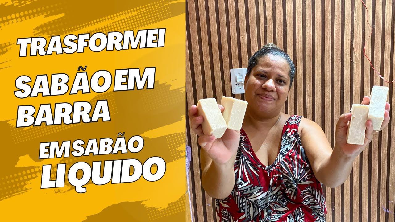 “Como Transformar Sabão em Barra em Sabão Líquido: Receita Fácil e Econômica!”