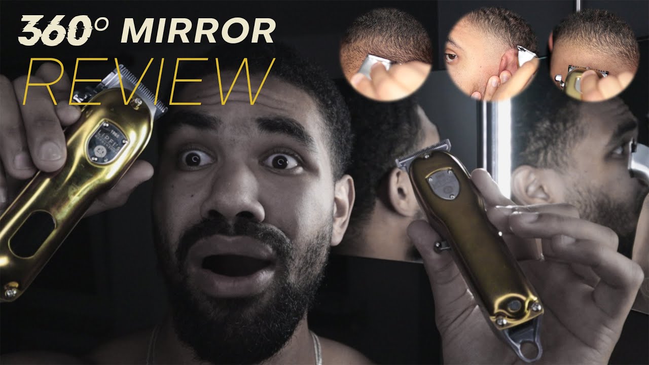 REVIEW MIROIR 360° & TONDEUSES LIPFISBARBERSHOP | TUTORIEL SELFCUT 360 WAVES HAIRCUT | PARTIE 2