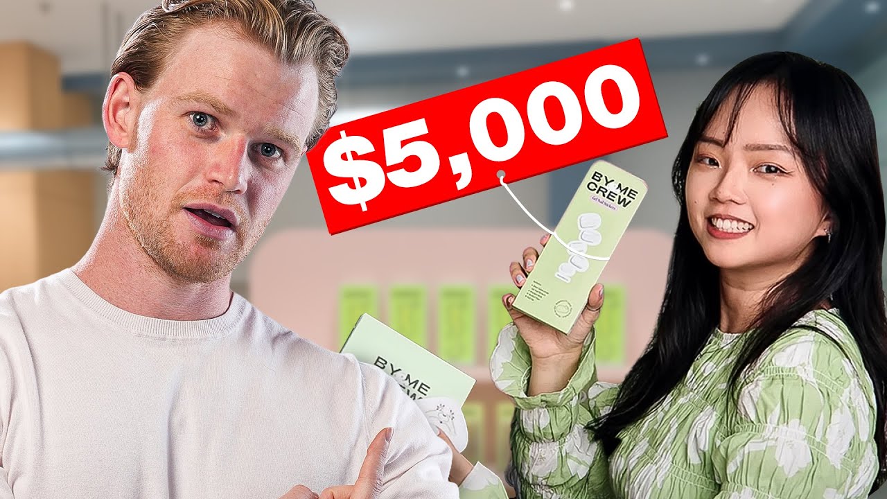 I make $5000/day selling nail stickers