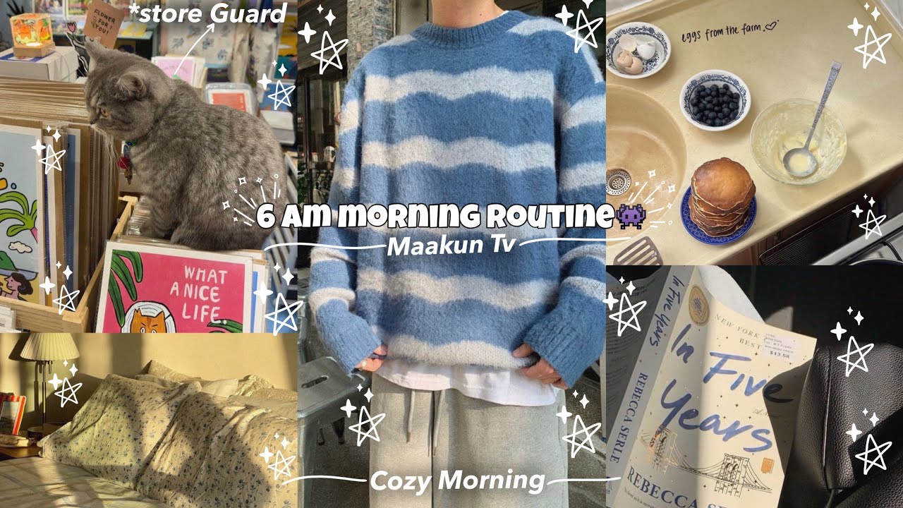 6 AM morning routine || living alone diaries || aesthetic vlog 🌱