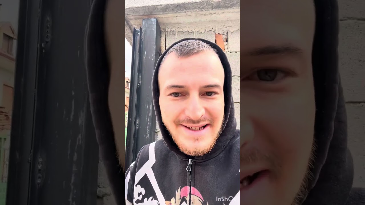 Hall i madh me gjyshen do te dal tek lokali i fshatit për lek shihni videon deri ne fund