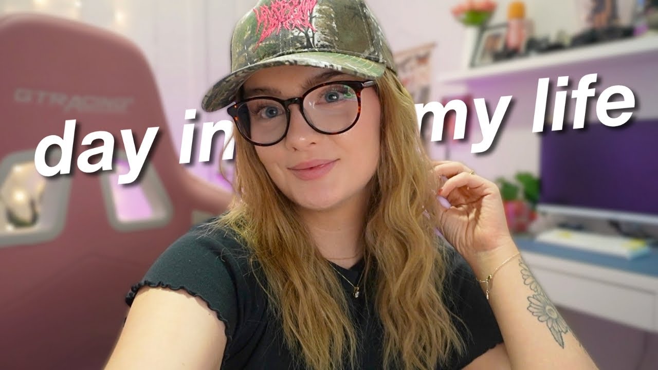 spend the day with me as a full-time content creator ☀️🎧