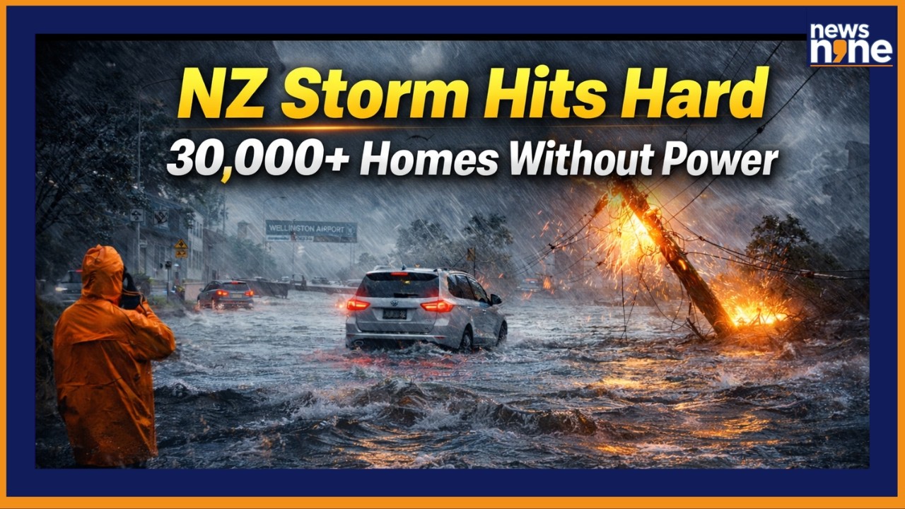 New Zealand North Island Hit by Heavy Rain, Floods & Power Outages