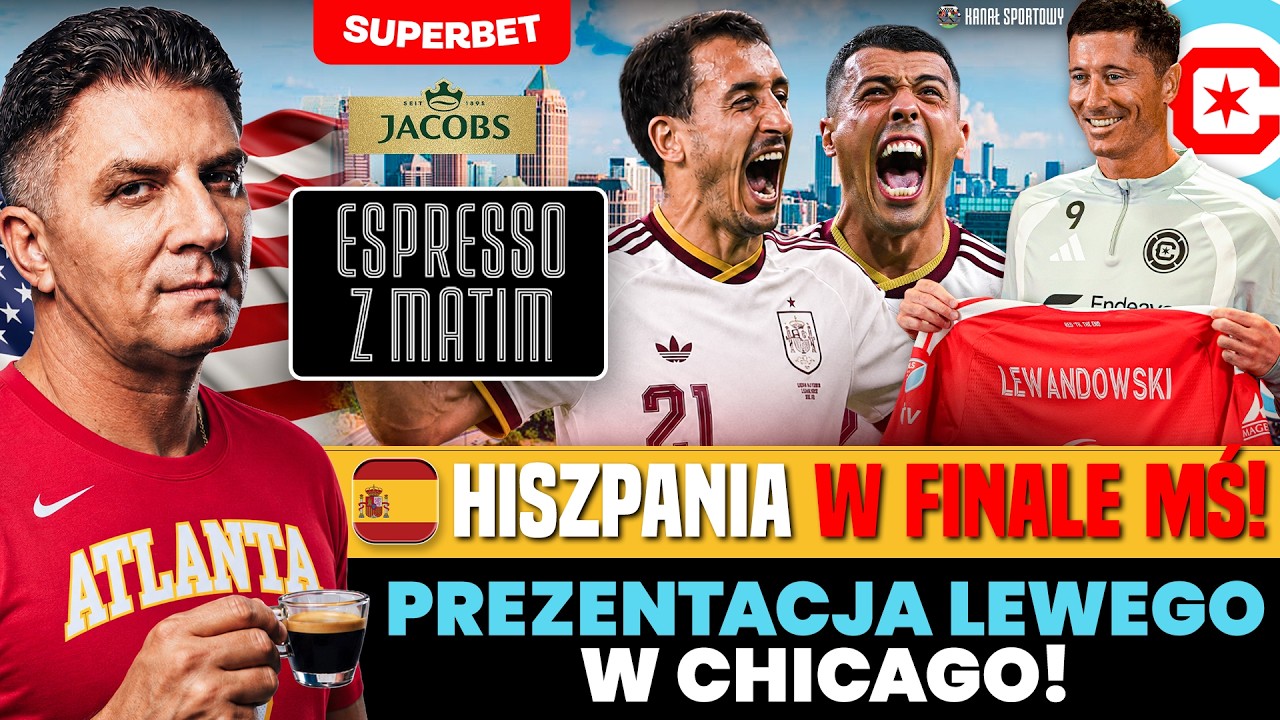 BOREK KOMENTUJE: HISZPANIA ŚWIETNA, FRANCJA KATASTROFALNA! LEWANDOWSKI ZAPREZENTOWANY W CHICAGO