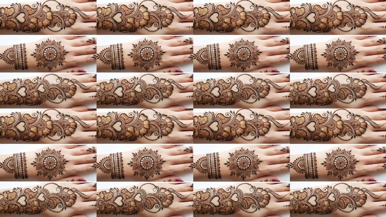 20 Simple Arabic Mehndi Designs | mehandi | mehandi design | easy mehndi design | mehendi design