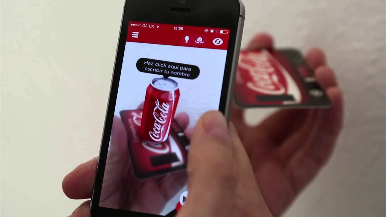Share a Coke with a mate! Augmented reality with Zappar