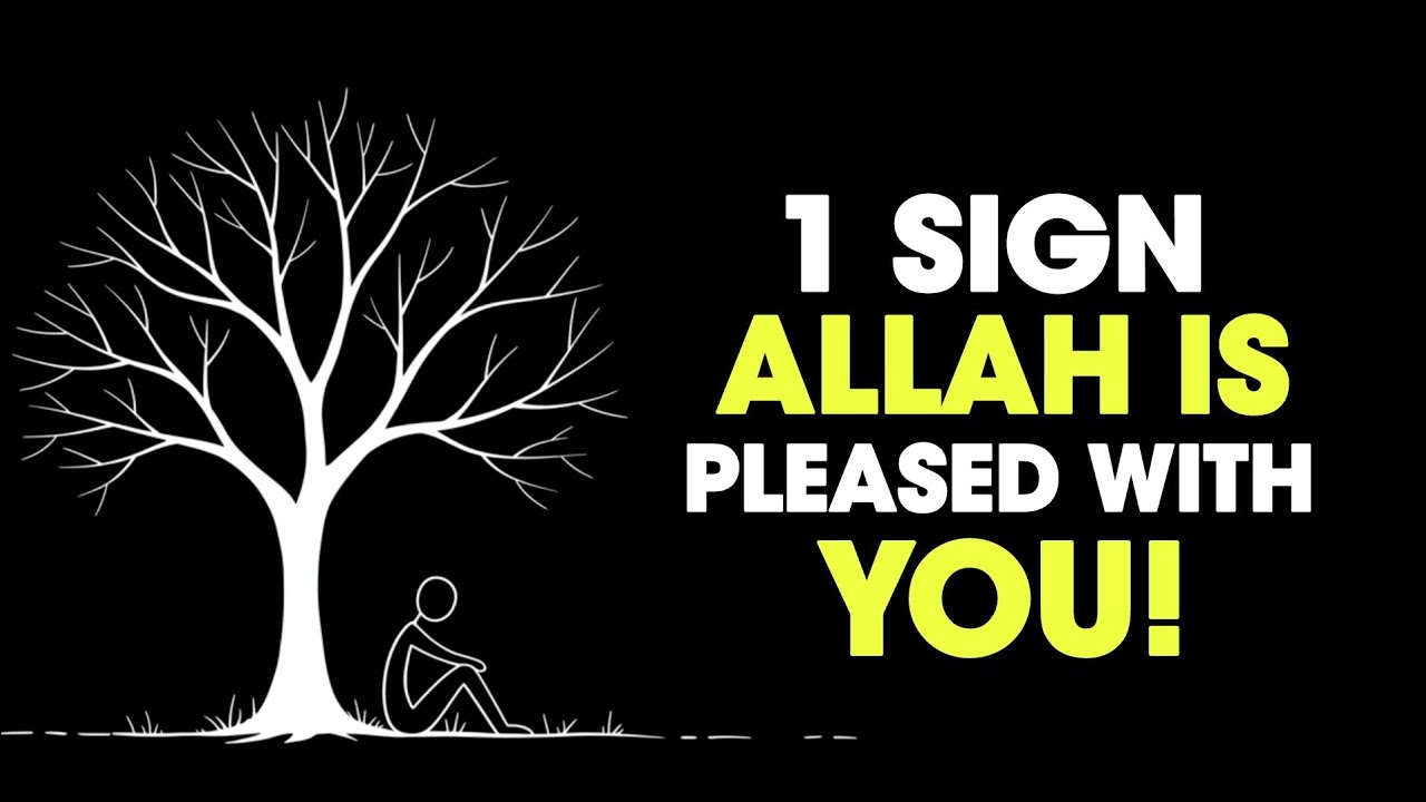 1 Powerful Sign Allah Loves You and Happy With You Right Now (Don't Ignore It)