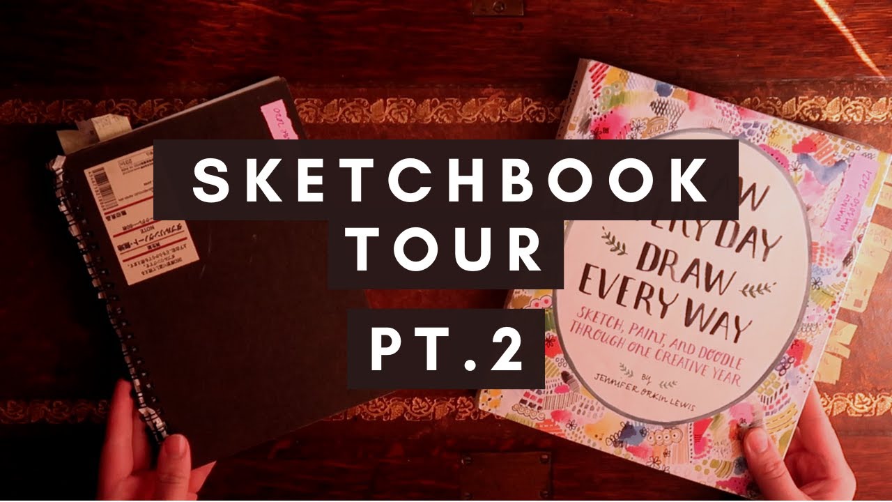 #5 Draw Every Day Draw Every Way | Beginner Artist Sketchbook Tour