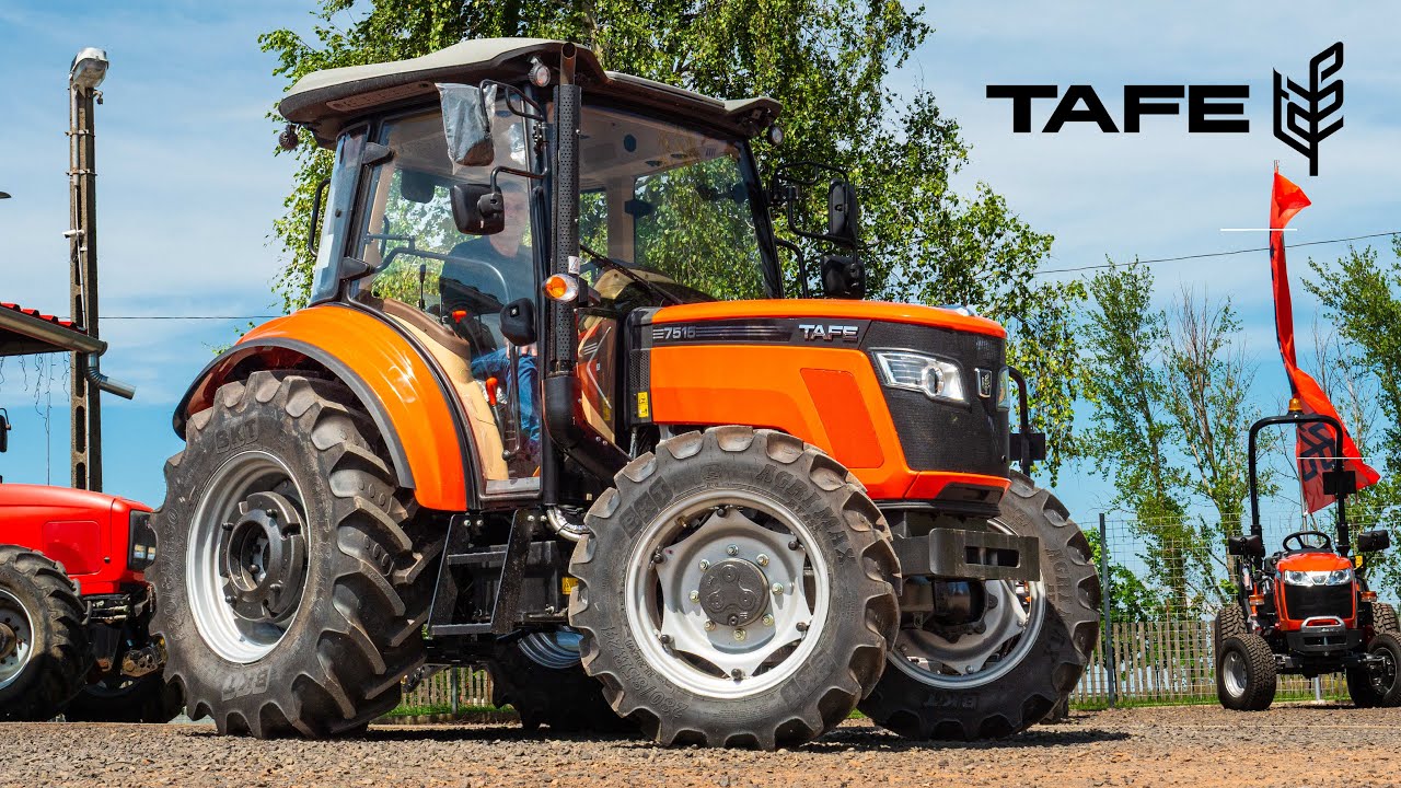 TAFE 7515 l A 74 lóerős japán minőségű, elérhető áru kistraktor immáron hazánkban is kapható