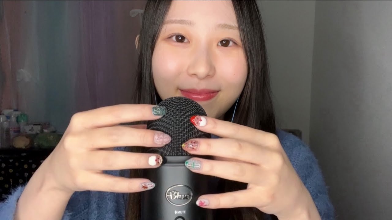 【ASMR】New Mic Sounds 新しいマイク🎤｜10min ASMR