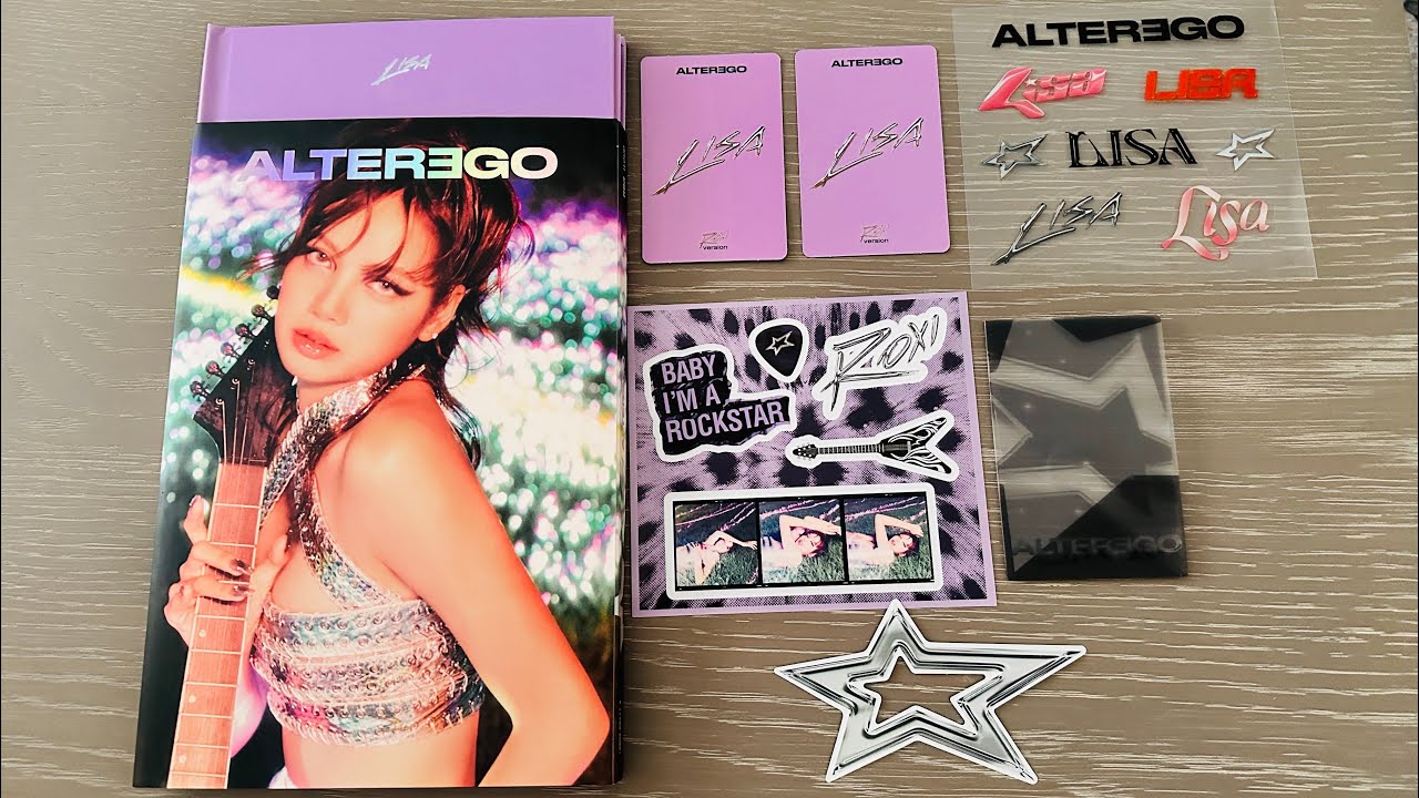 LISA Alter Ego | Photobook Roxi Version | Unboxing