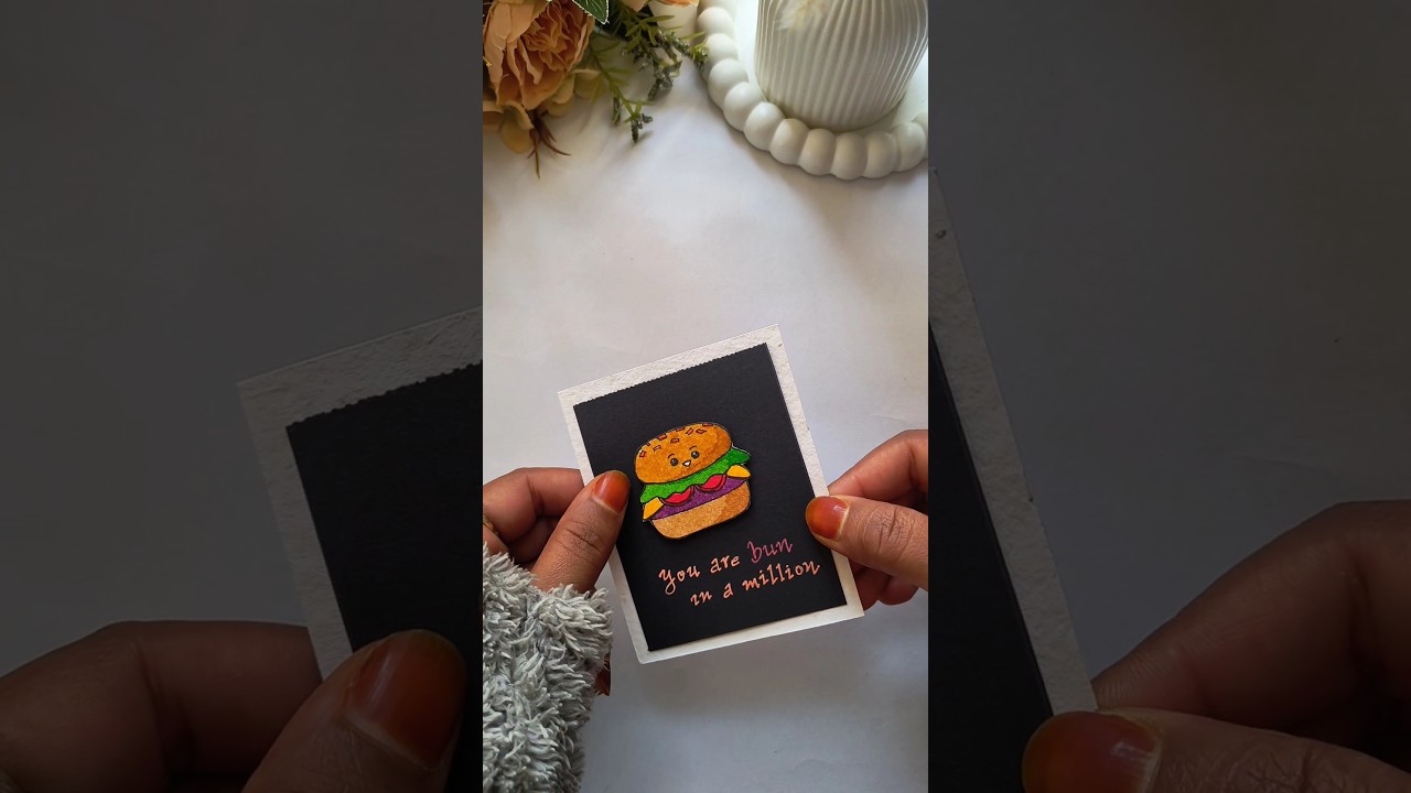 This Valentine’s Day, express your feelings with this cute love card. 